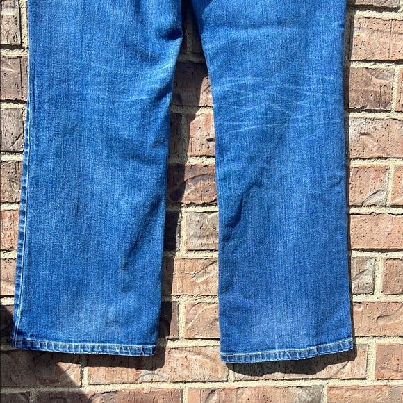 Tommy Hilfiger Women’s Flare Bootcut Vintage 2008 Blue Jeans 34 inch Y2K - Picture 9 of 16